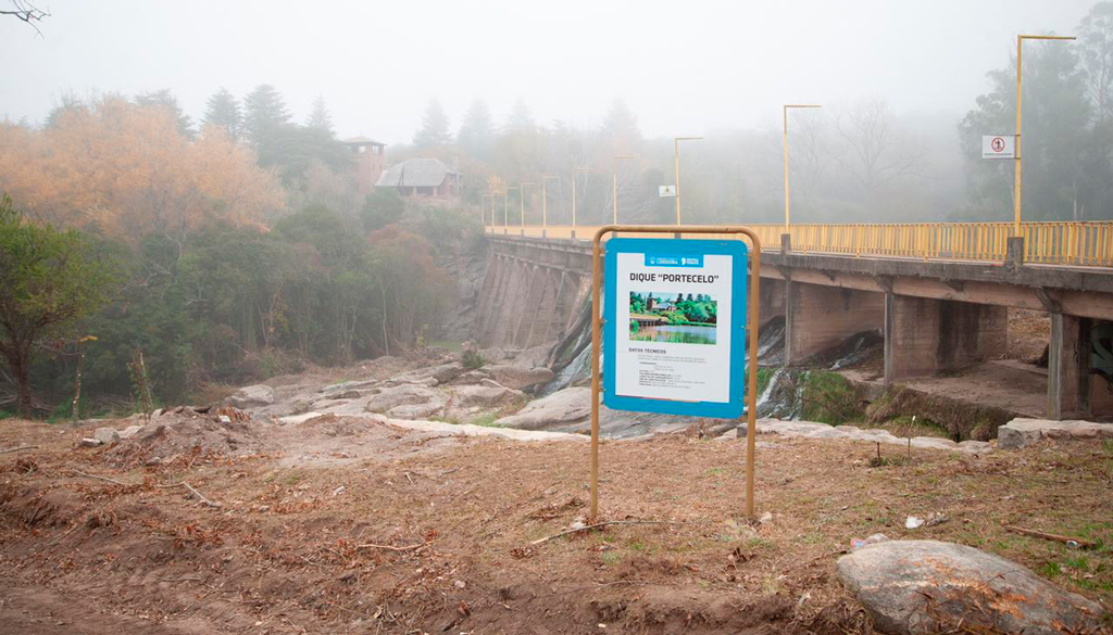 Villa Giardino: obras de recuperación de recursos naturales del oeste