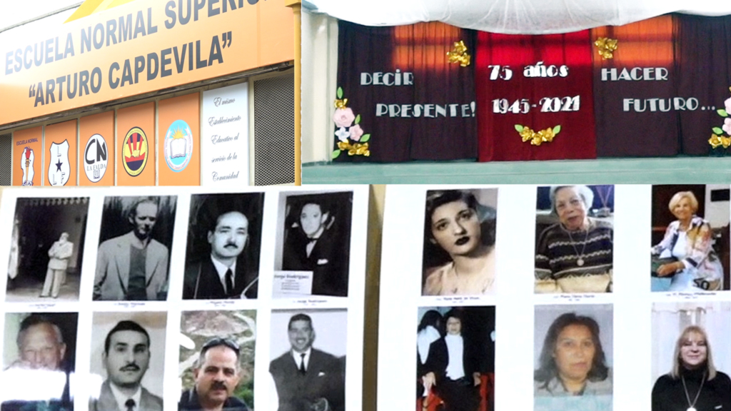 Acto oficial del 75 aniversario del colegio Arturo Capdevila - ENSAC
