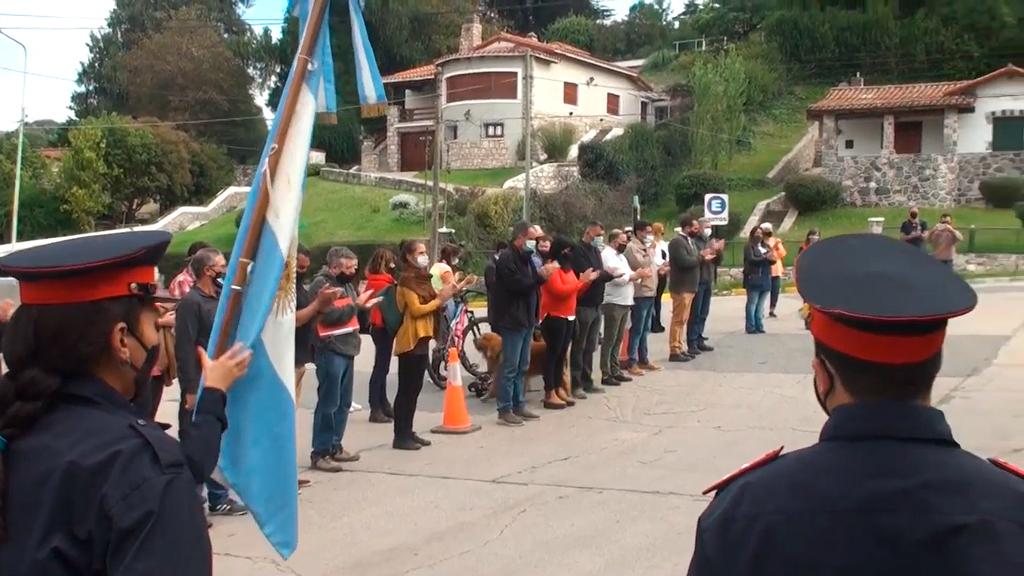 Giardino: Acto de conmemoración por los Caídos y Veteranos caídos en Malvinas