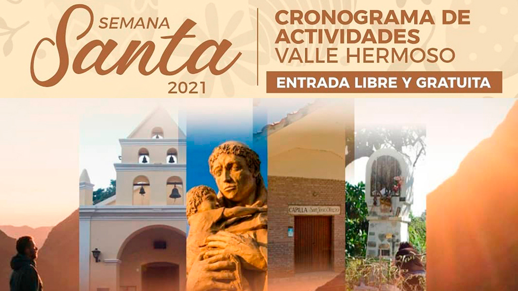 Valle Hermoso: Cronograma de Semana Santa