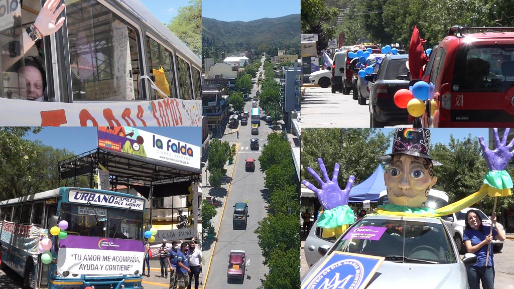 Montessori lo hizo: multitudinaria caravana por la visibilidad de la discapacidad