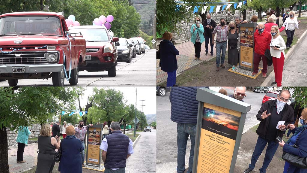 Caravana y tótem por 75º aniversario de la Escuela Arturo Capdevila