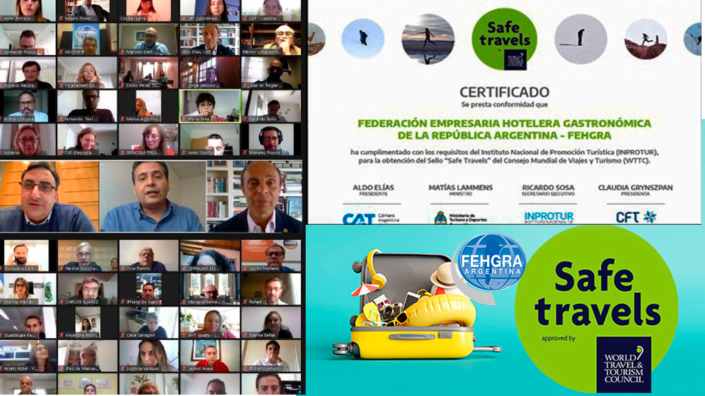 Turismo: el sector privado, con el sello Safe Travels