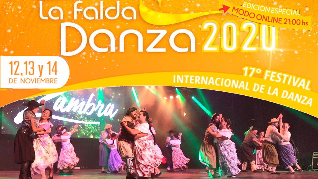 Recta final para 17 edición del Festival Internacional "La Falda Danza 2020"
