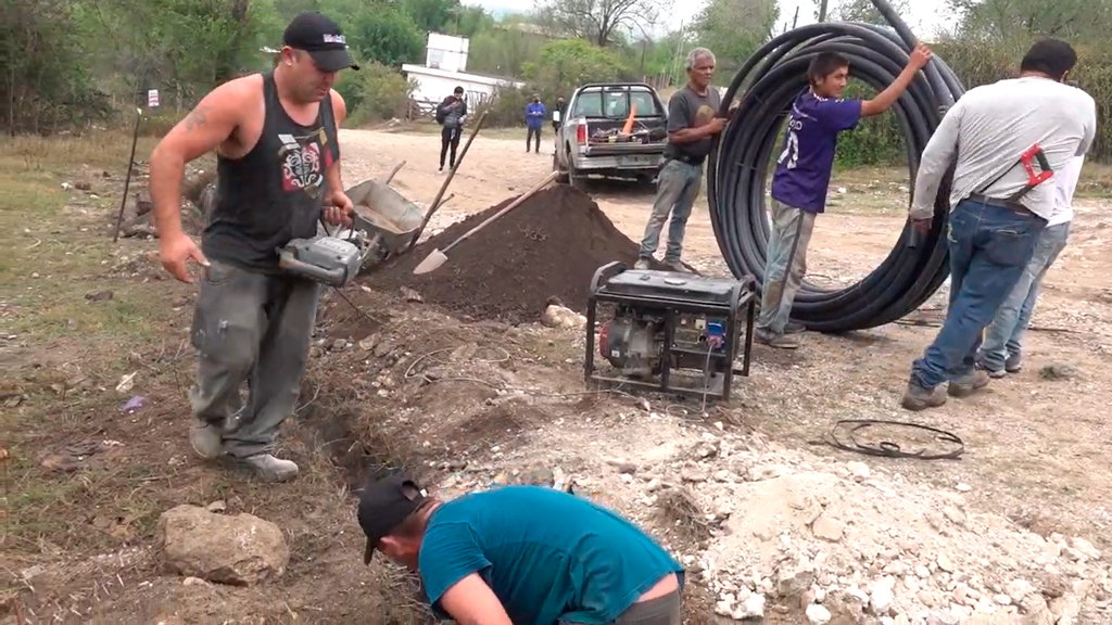 Plan de obras: Cooperativa amplía red del barrio Ramón Soria