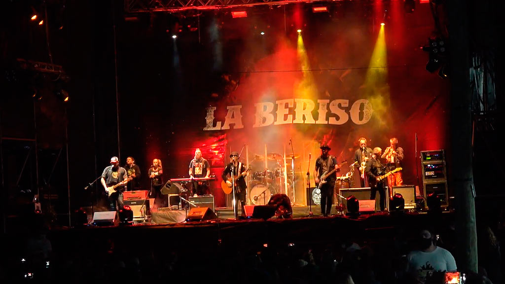 Huerta Grande: La Beriso abrió el retorno a los espectáculos masivos