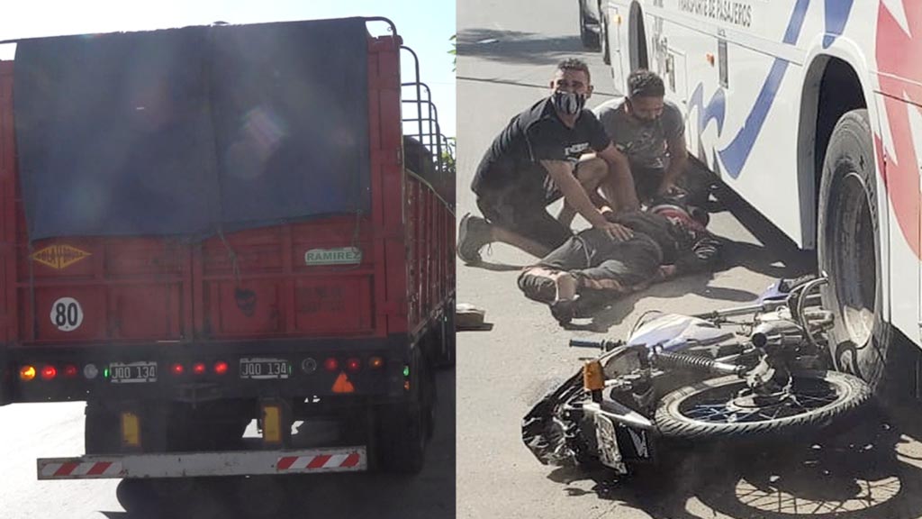 La Falda: Accidente fatal de motociclista en Av. España
