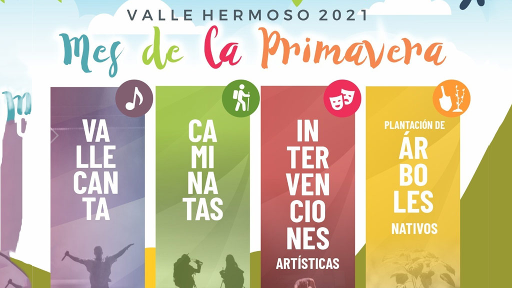 Propuestas y eventos de primavera en Valle Hermoso