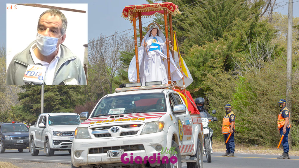 Fiesta Patronal de Giardino: religiosas y virtuales