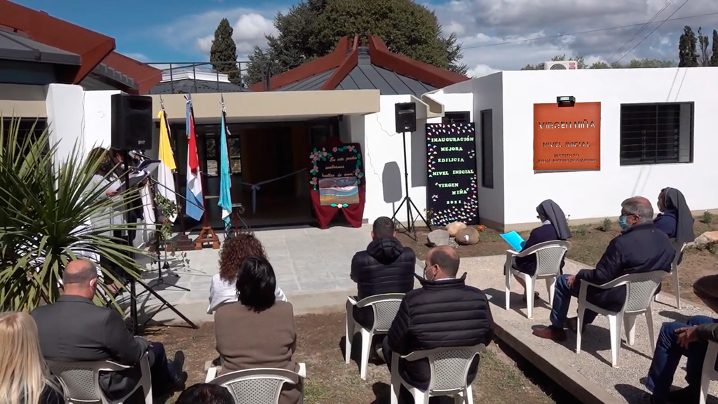 Instituto Micono: inauguración obras del jardín de infantes