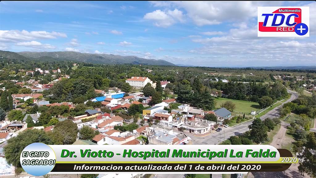 Informe 01-04-2020 del Dr. Lucas Viotto, Secretario técnico del Hospital Municipal de La Falda