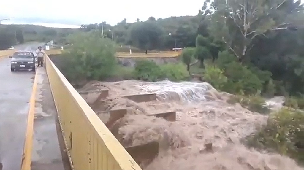 Intensas lluvias en el centro de Punilla afectaron puntos críticos de las localidades