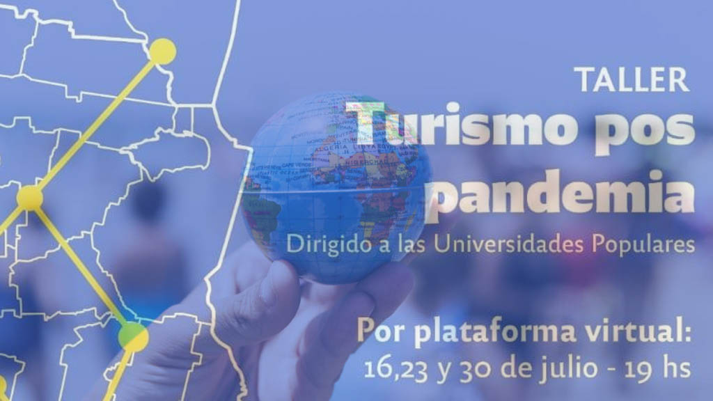 Capacitaciones gratuitas sobre Turismo pos pandemia