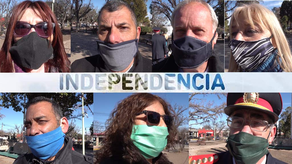 Independencia: expresiones representativas desde Villa Giardino