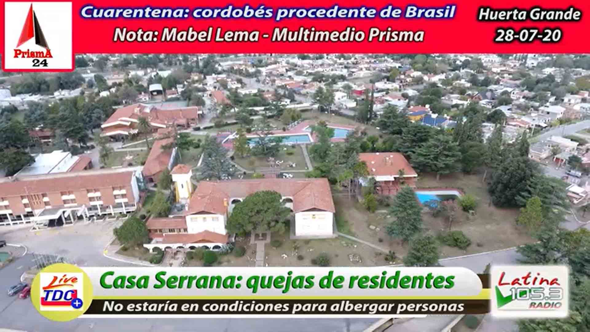 Preocupación por las condiciones de alojamiento en Casa Serrana