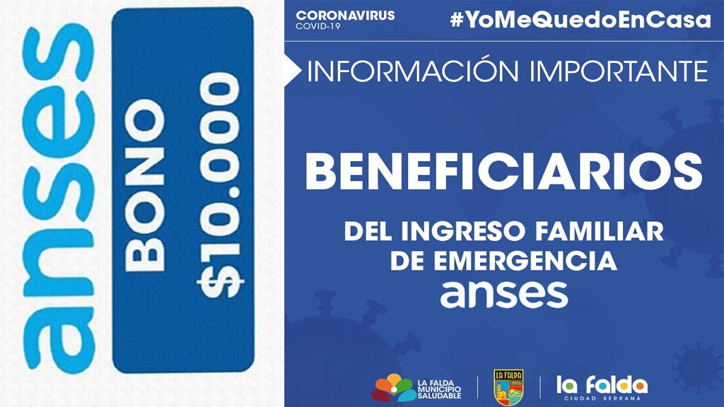 Información importante: Ingreso Familiar de Emergencia