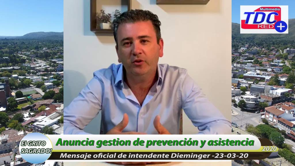 Dieminger: anuncia gestión de prevención y asistencia