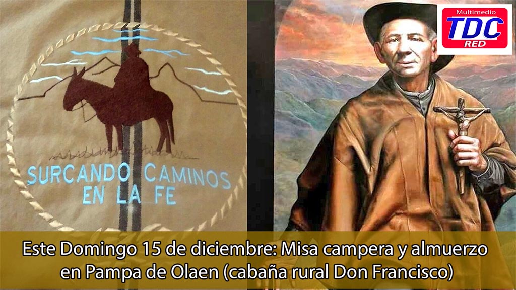 Por primera vez la hermandad brocheriana realiza misa campera en Pampa de Olaen luego de la beatificación