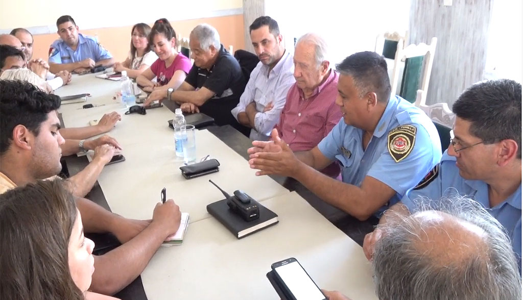 Grito Sagrado. ASEHOGAP se reunió con autoridades por la inseguridad en la zona