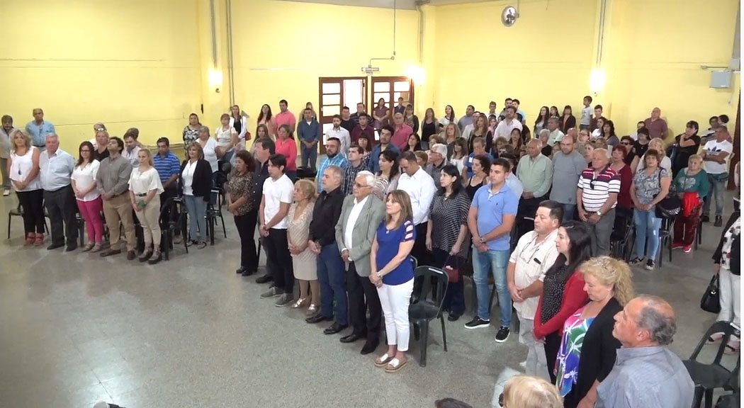 Acto de Proclamación de Autoridades Electa en Valle Hermoso