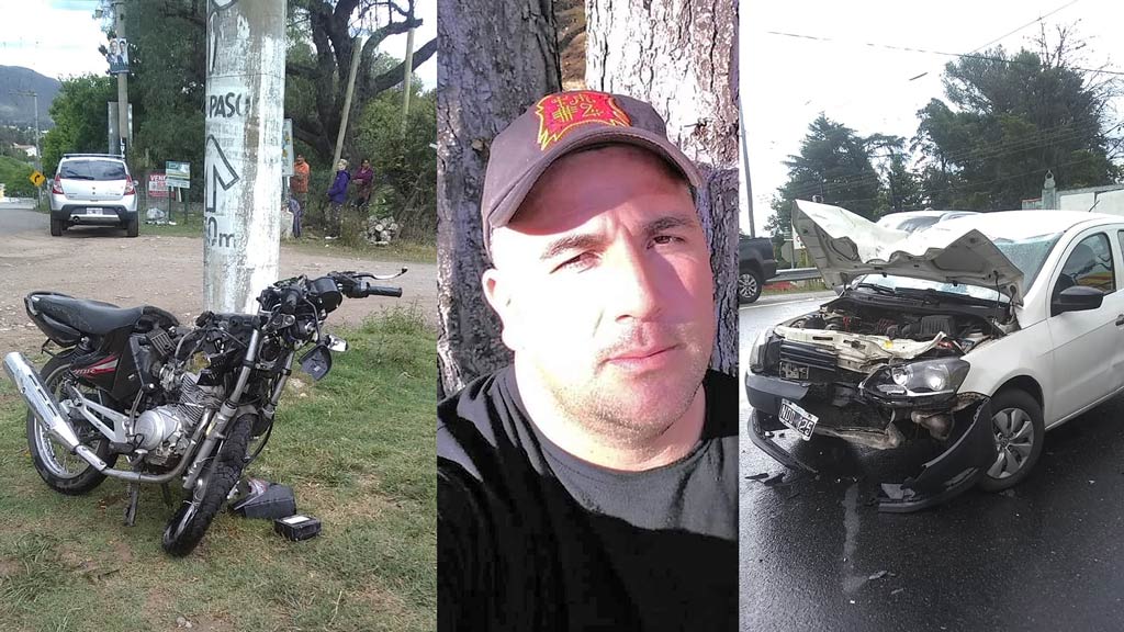 Fallece motociclista de 38 años en accidente vial en Huerta Grande