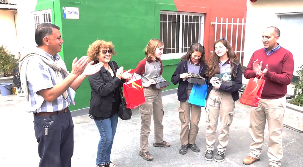 Alumnas de la Técnica premiadas en el concurso de la Cooperativa de Agua