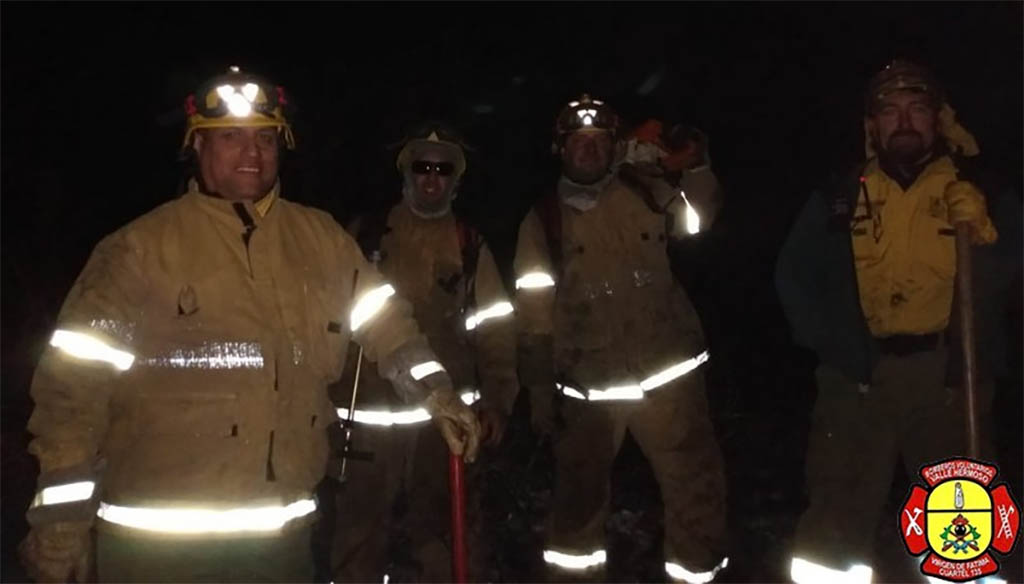 Bomberos de Valle Hermoso lograron sofocar 3 focos de incendio
