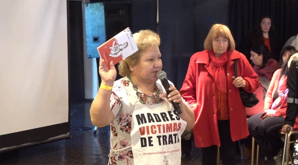 La Trata son los prostíbulos donde a nuestras hijas las violan más de 20 y 30 hombres expreso Margarita Meira.