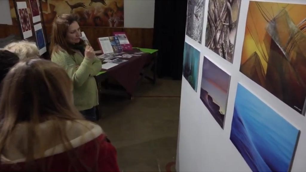 Se presentó la Muestra itinerante en el cine teatro Alejandro Giardino