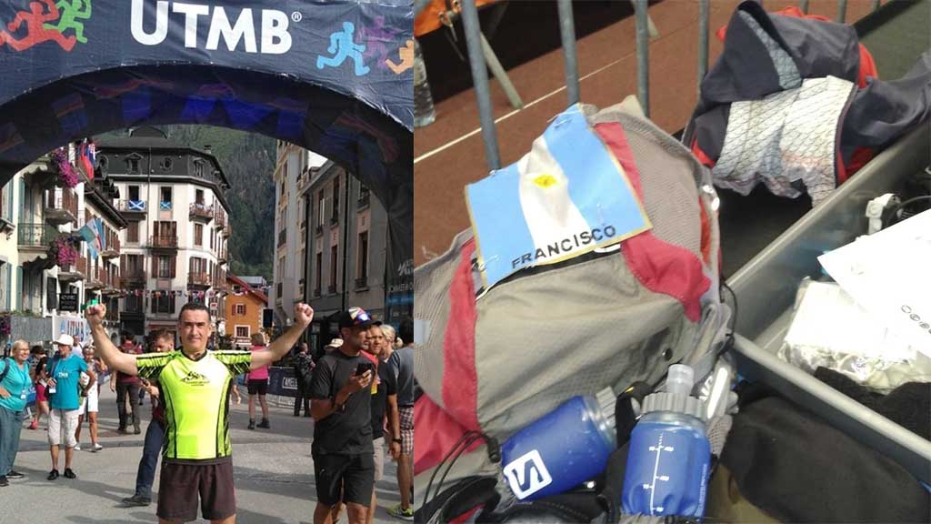 Nuestro deportista local, Francisco Villanueva, ya está en la Ultra Trail Mont Blanc de Francia