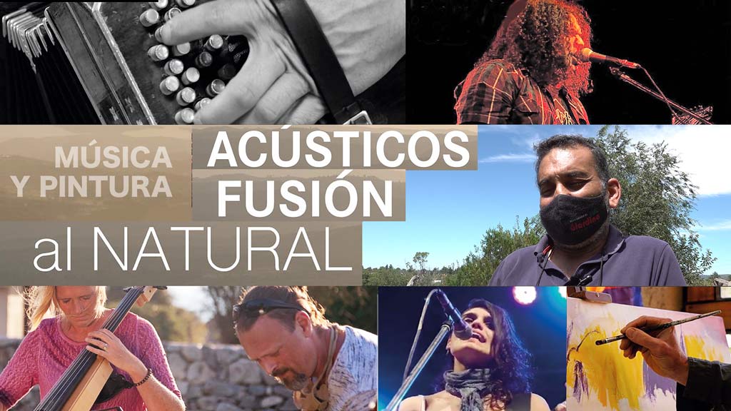 Acústicos y fusión al natural en Villa Giardino