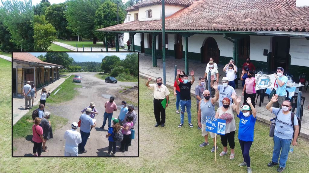 Valle Hermoso y Casa Grande junto a Unidos por el Tren