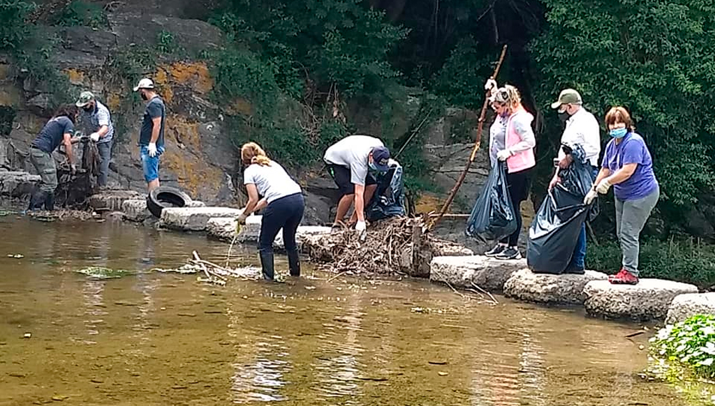 Valle Hermoso lanza nueva campaña de limpieza del río 