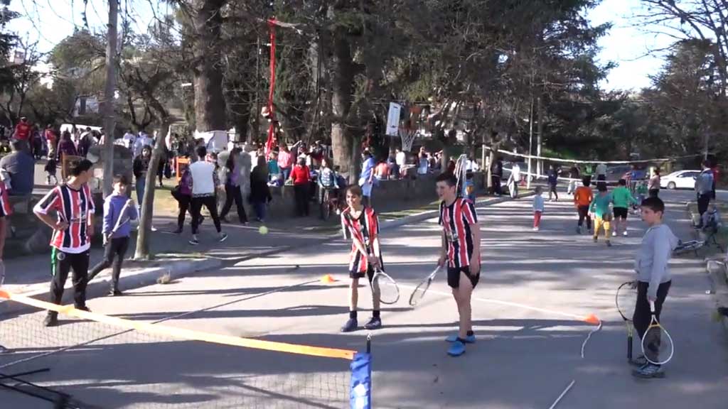 Villa Giardino se movilizó en la 4ta jornada del Deporte y la Salud