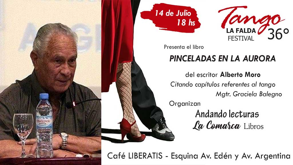 Alberto Moro presenta este domingo 14 “Pinceladas en la aurora”