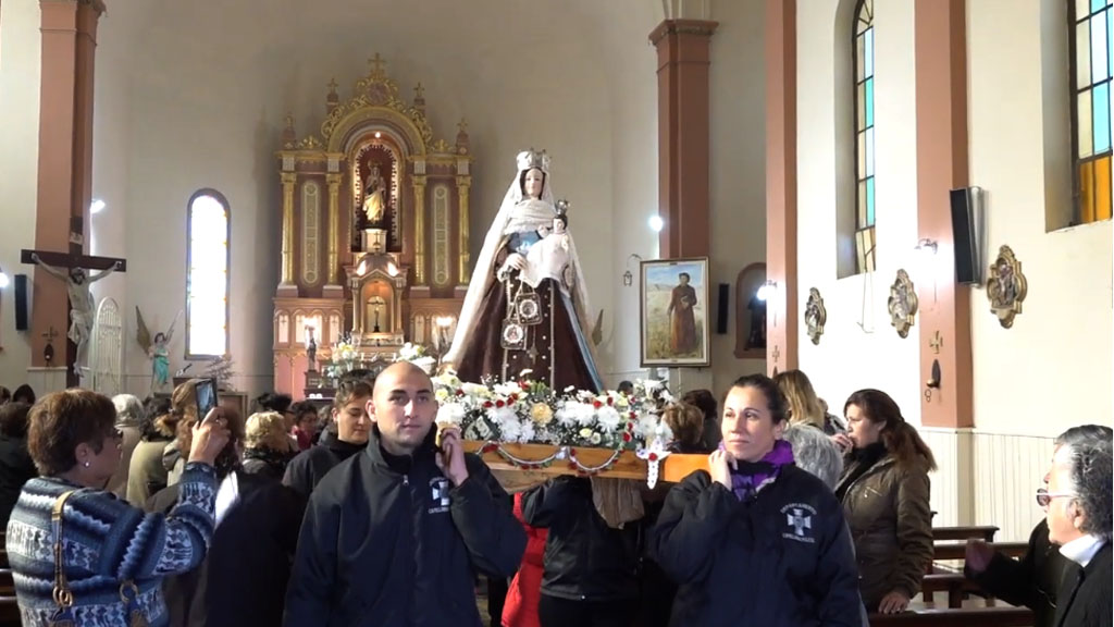 Huerta Grande festejó las patronales en honor a la virgen Ntra Sra del Carmen.