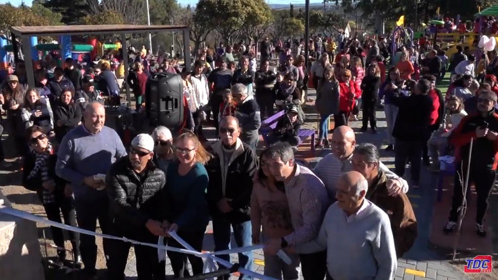 Quedó inaugurada la Plaza de los Niños en Huerta Grande