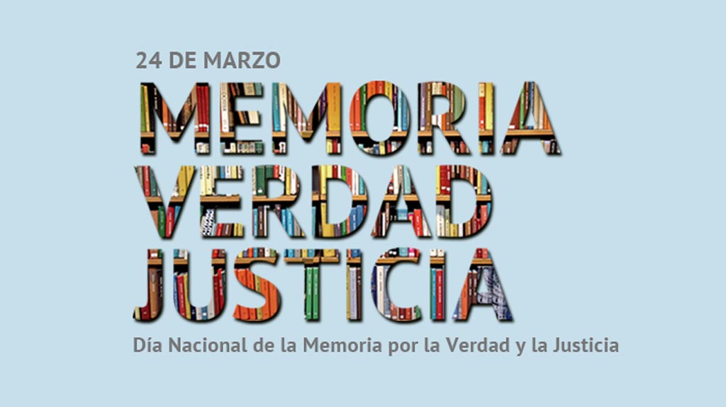 La Falda. Invitación al acto del Día de la Memoria