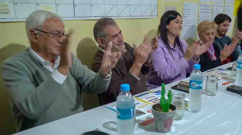La Legisladora Mariana Caserio se reunió con vecinos e integrantes de la Lista A600 en Valle Hermoso