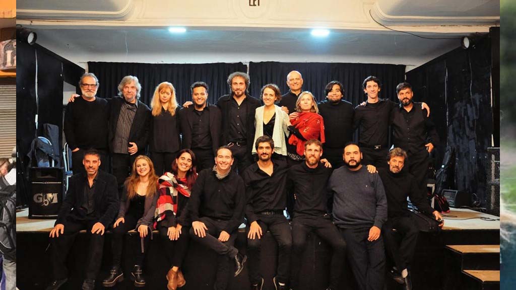 Festejo del segundo aniversario de la Orquesta Escuela Municipal de Tango de La Falda.
