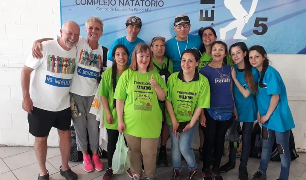 La Cumbre participa del 3° Torneo Nacional de Natación para personas con Discapacidad