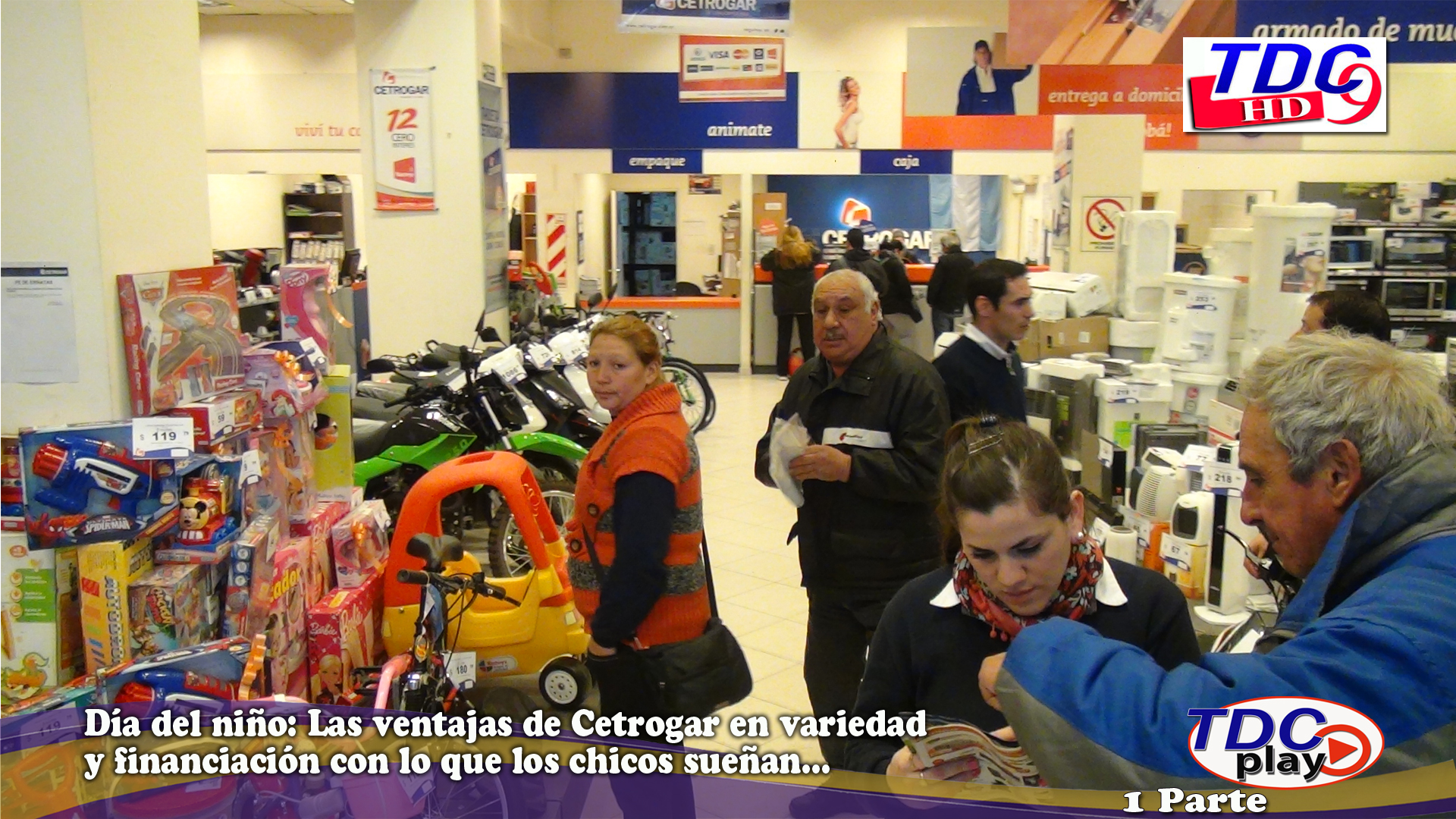 Día del niño: Las ventajas de Cetrogar en variedad y financiación con lo que los chicos sueñan