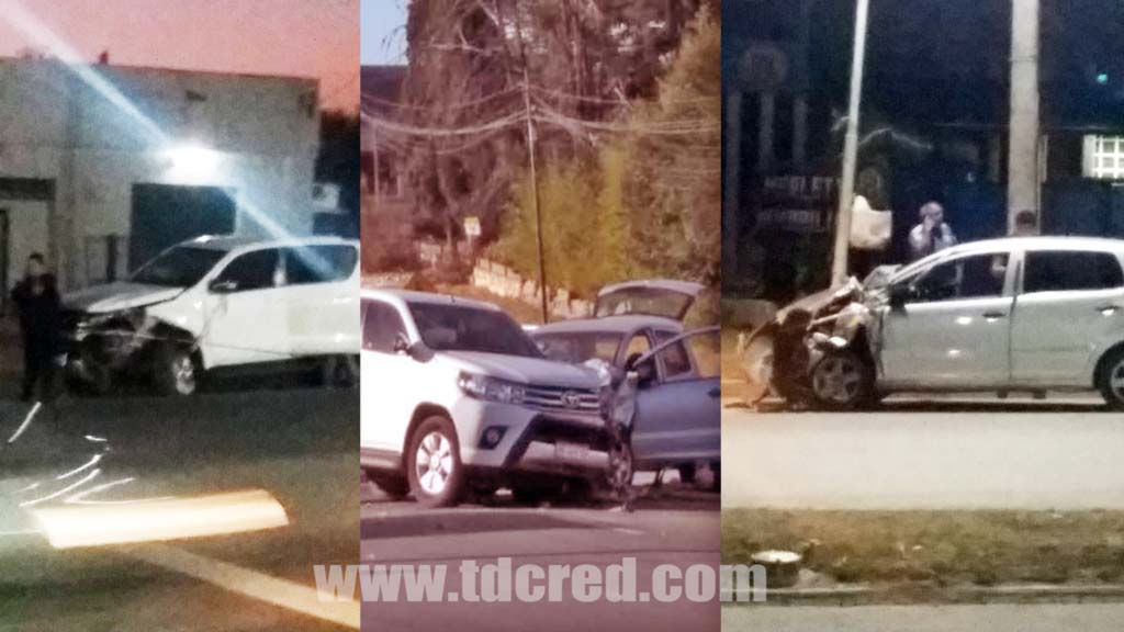 4 vehículos protagonizaron accidente en Villa Giardino