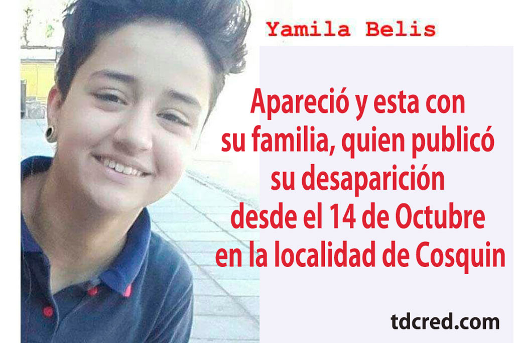 yamila belis aparecio 15 10 16