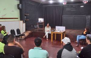 Área de la mujer: capacitación interdisciplinaria a Ojos en Alerta