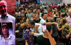 La Falda: acto de cierre de la lista A 501
