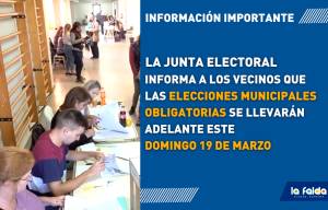 Consejos cívicos y geolocalización para elecciones de La Falda